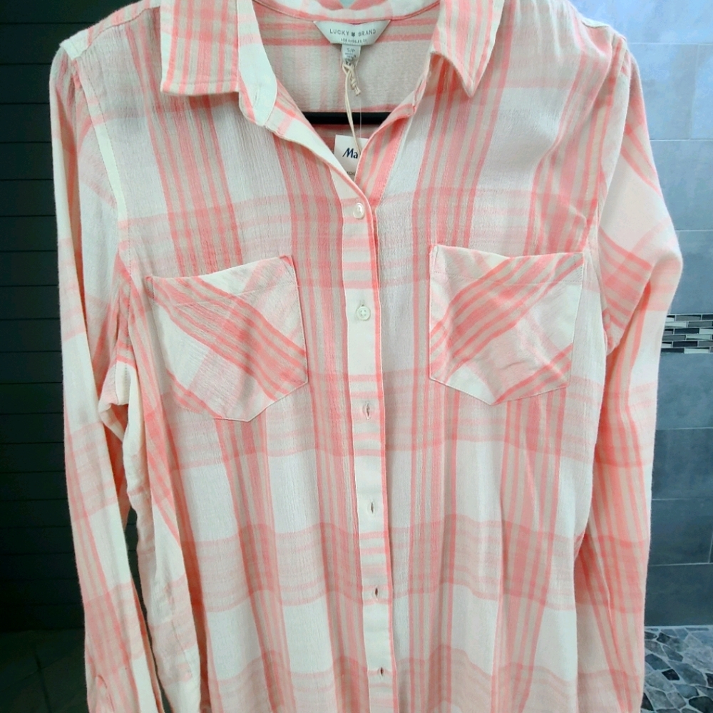 Lucky Brand Long Sleeve Women's Shirt